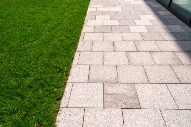 concrete walkway
